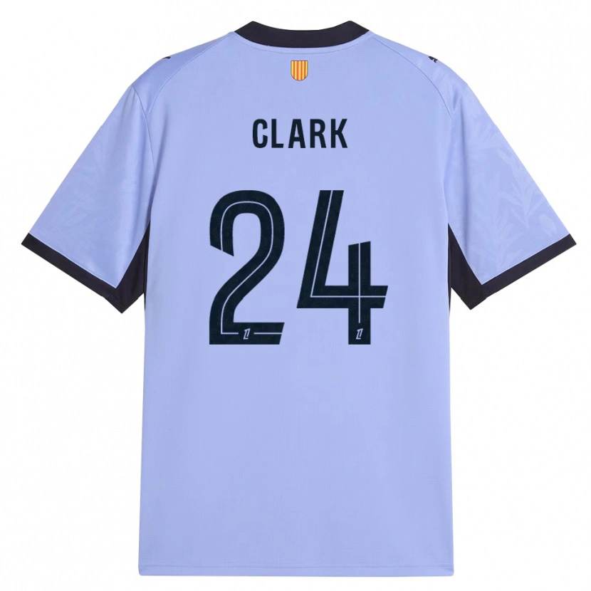 Danxen Męski Ashley Clark #24 Lawendowy Czarny Trzeci Komplet Koszulka 2026/27 Koszulki Klubowe