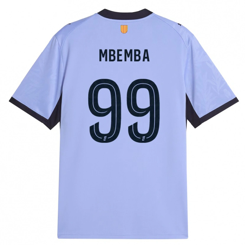 Danxen Męski Chancel Mbemba #99 Lawendowy Czarny Trzeci Komplet Koszulka 2026/27 Koszulki Klubowe