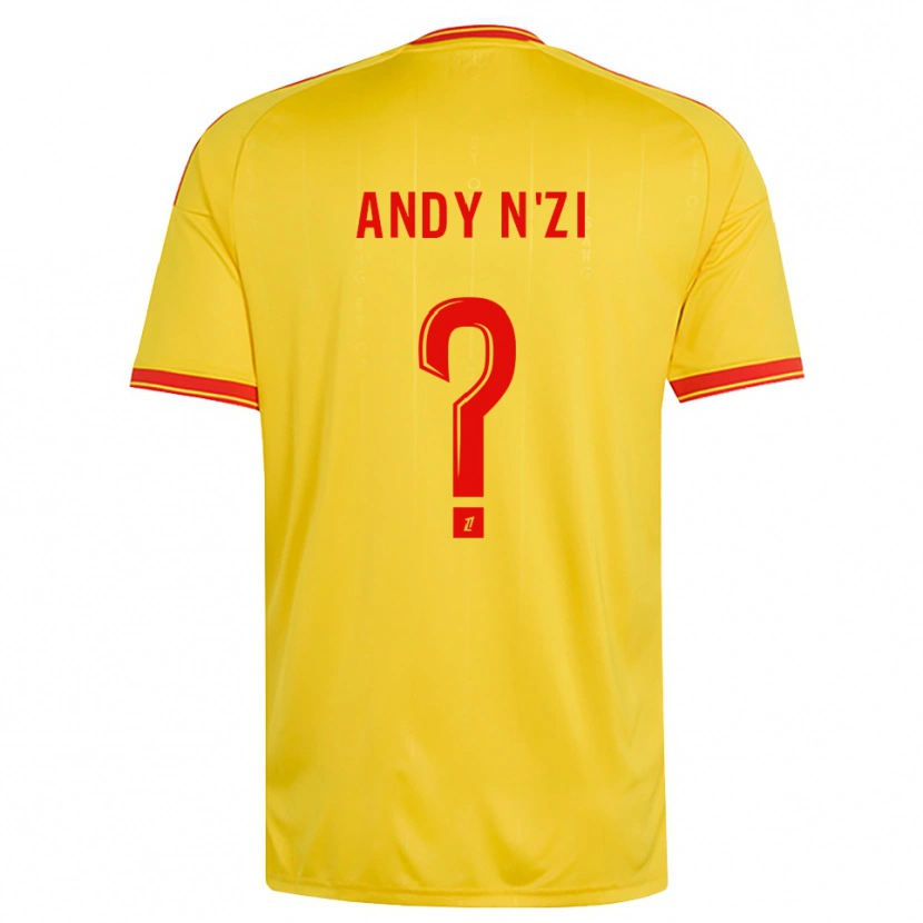 Danxen Kobiety Christ Andy N'zi #0 Złoty Pomarańczowy Czerwony Domowa Koszulka 2026/27 Koszulki Klubowe