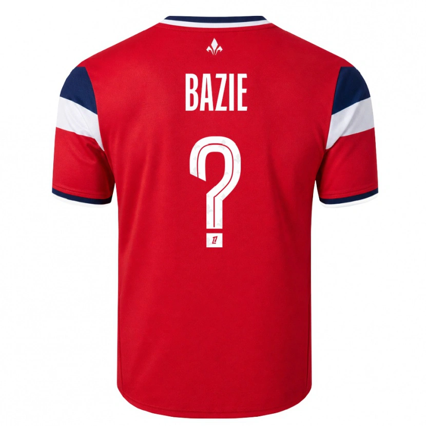 Danxen Kobiety Joffrey Bazie #0 Czerwony Biały Królewski Niebieski Domowa Koszulka 2026/27 Koszulki Klubowe