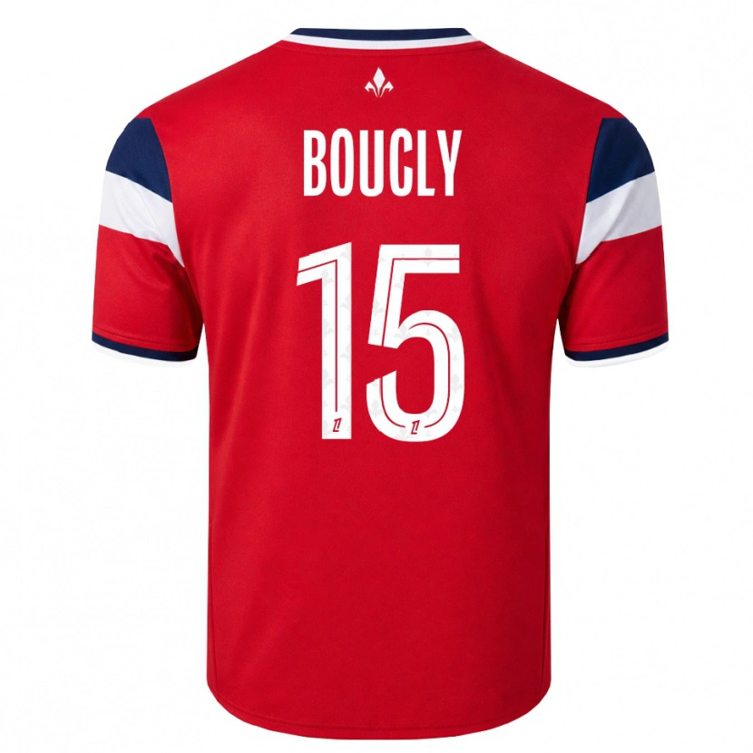 Danxen Kobiety Maite Boucly #15 Czerwony Biały Królewski Niebieski Domowa Koszulka 2026/27 Koszulki Klubowe