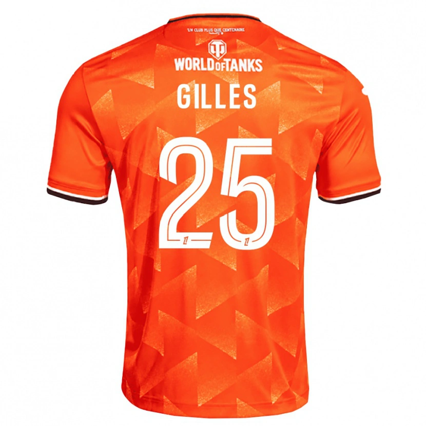 Danxen Kobiety Elodie Gilles #25 Pomarańczowy Biały Czarny Domowa Koszulka 2026/27 Koszulki Klubowe
