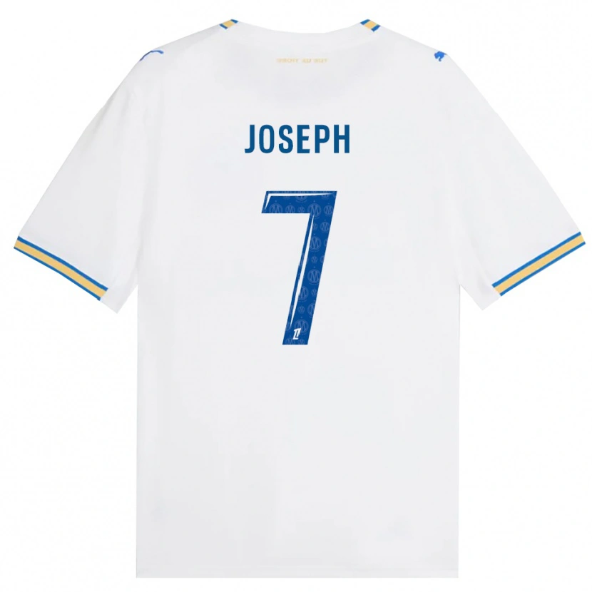 Danxen Kobiety Victor Joseph #7 Niebieski Biały Domowa Koszulka 2026/27 Koszulki Klubowe