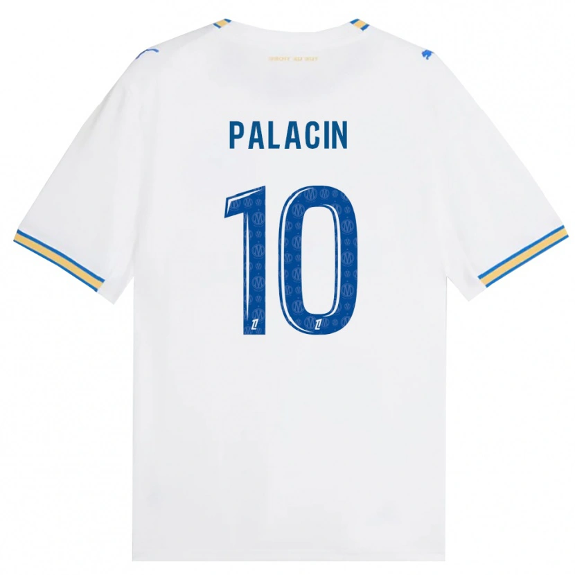 Danxen Kobiety Sara Palacin #10 Niebieski Biały Domowa Koszulka 2026/27 Koszulki Klubowe