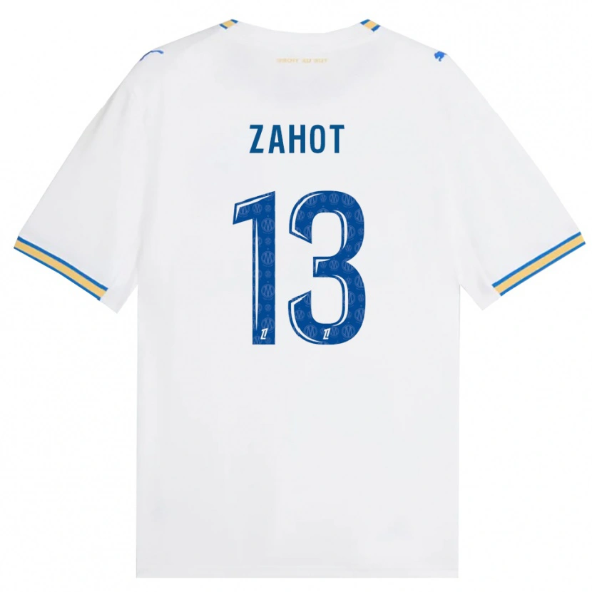 Danxen Kobiety Sarah Zahot #13 Niebieski Biały Domowa Koszulka 2026/27 Koszulki Klubowe