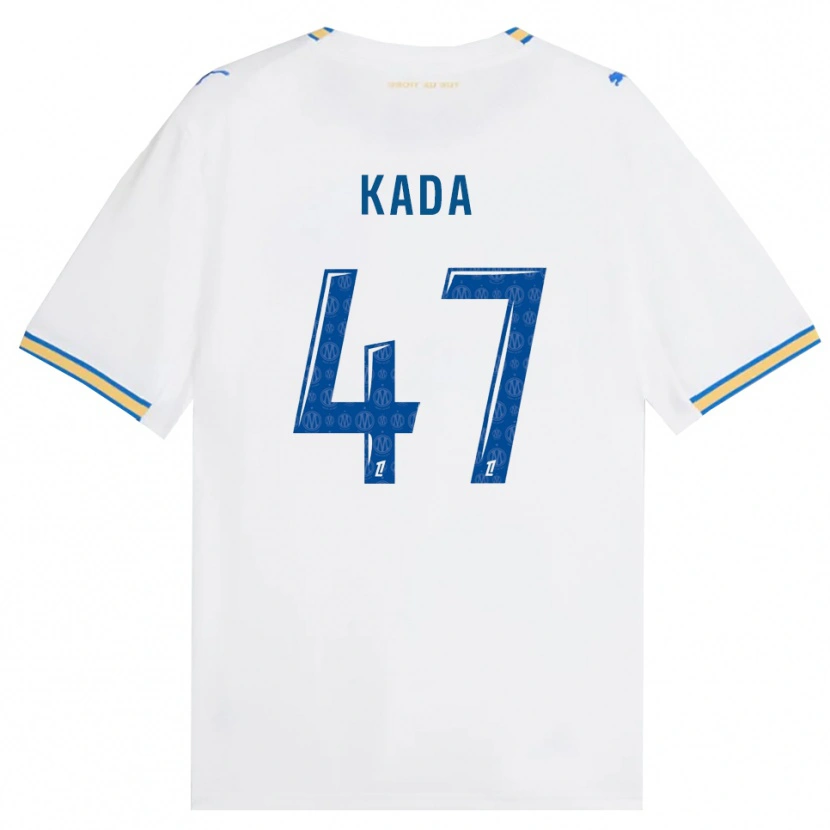 Danxen Kobiety Joakim Kada #47 Niebieski Biały Domowa Koszulka 2026/27 Koszulki Klubowe