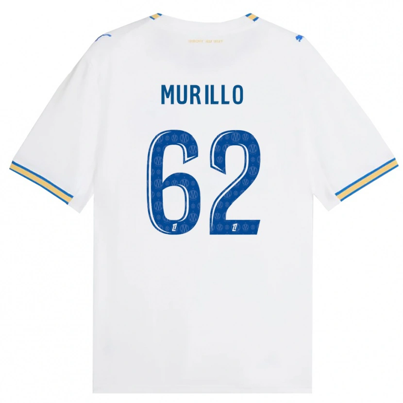 Danxen Kobiety Amir Murillo #62 Niebieski Biały Domowa Koszulka 2026/27 Koszulki Klubowe