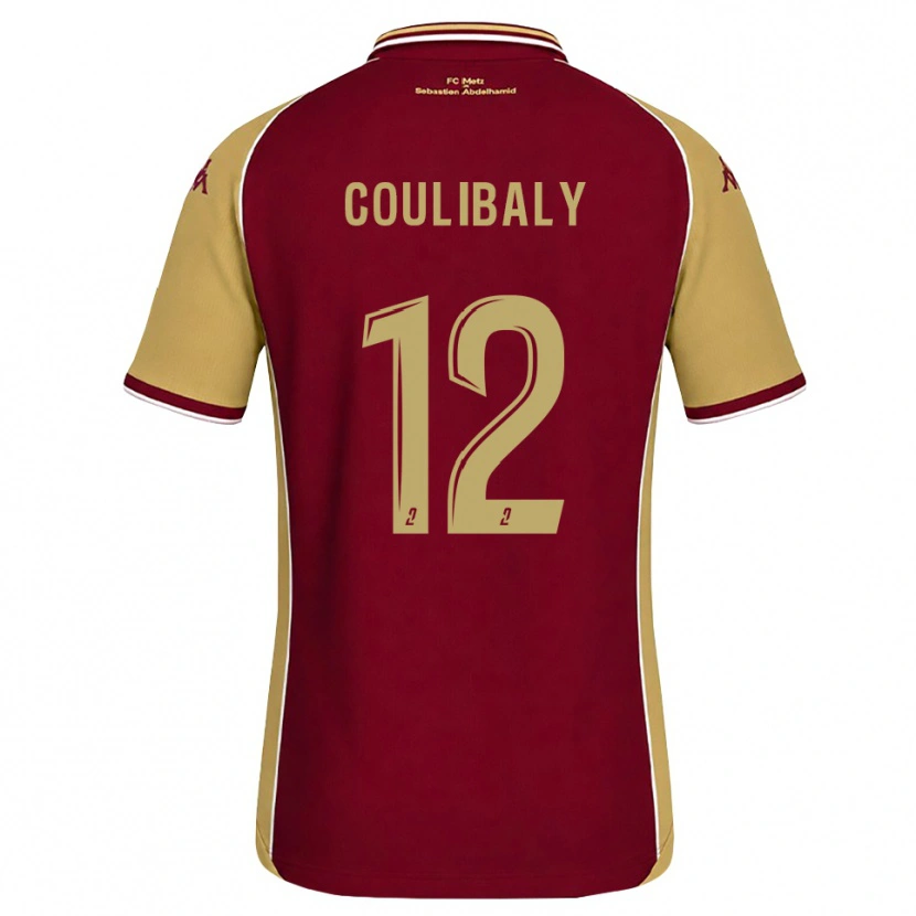 Danxen Kobiety Kady Coulibaly #12 Złoty Ciemnoczerwony Domowa Koszulka 2026/27 Koszulki Klubowe