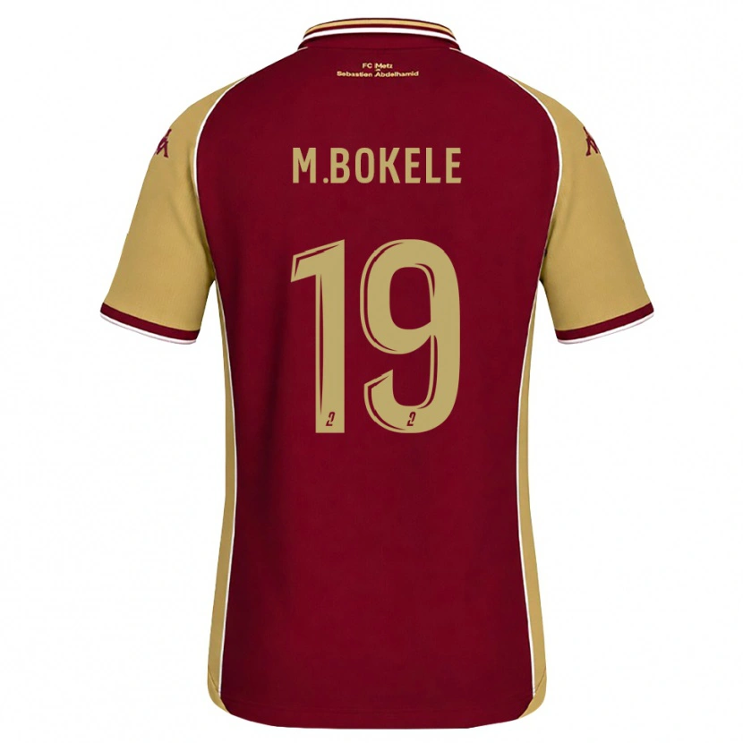 Danxen Kobiety Morgan Bokele #19 Złoty Ciemnoczerwony Domowa Koszulka 2026/27 Koszulki Klubowe