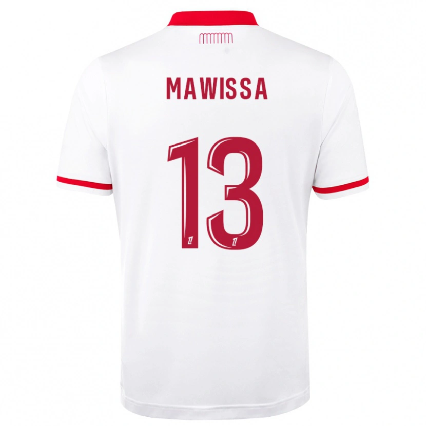 Danxen Kobiety Christian Mawissa #13 Czerwony Biały Domowa Koszulka 2026/27 Koszulki Klubowe