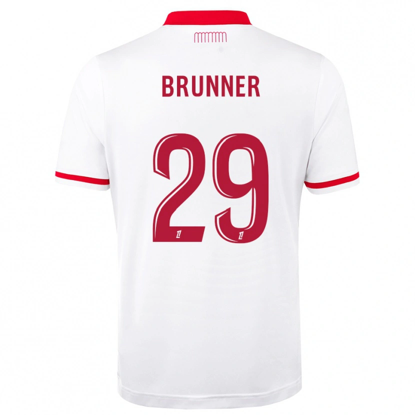 Danxen Kobiety Paris Brunner #29 Czerwony Biały Domowa Koszulka 2026/27 Koszulki Klubowe