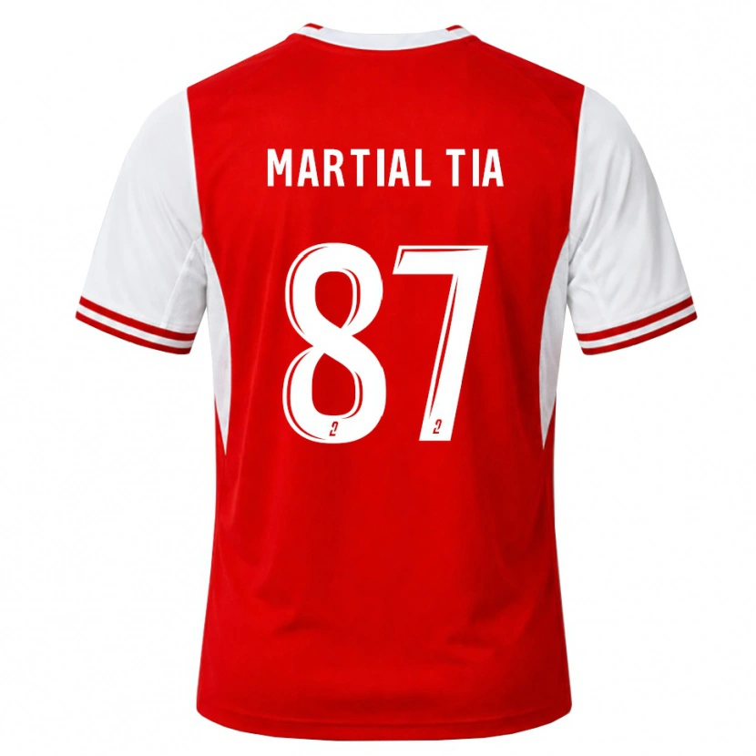 Danxen Kobiety Martial Tia #87 Czerwony Biały Domowa Koszulka 2026/27 Koszulki Klubowe