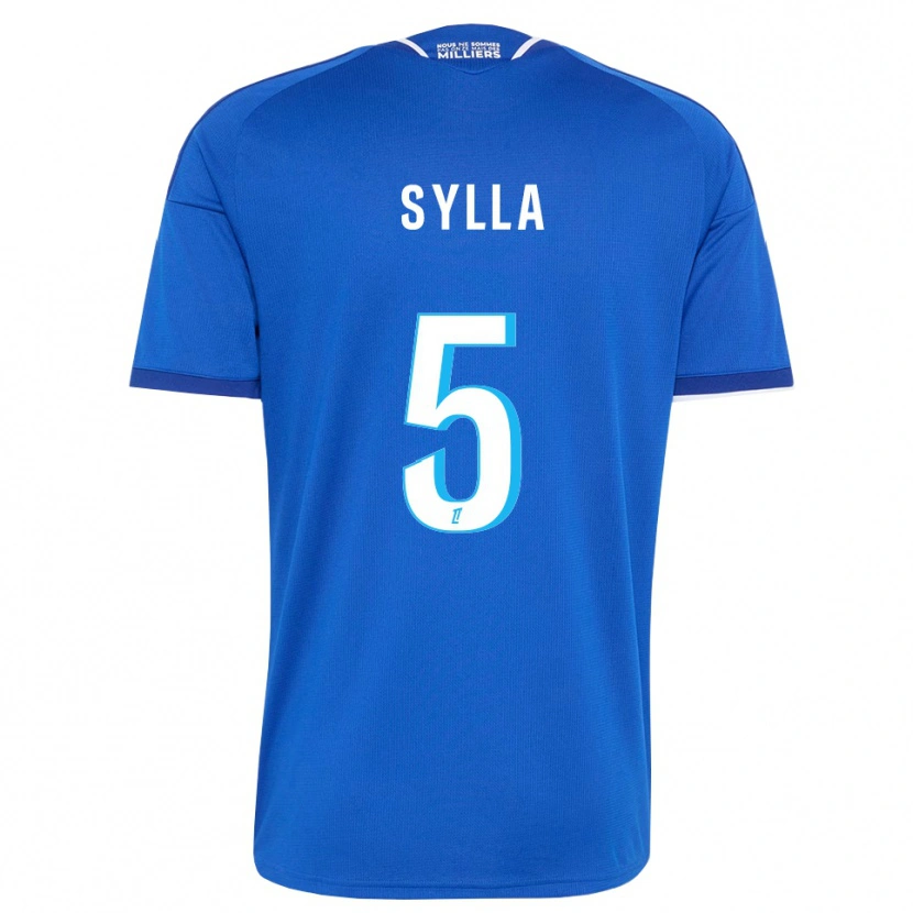 Danxen Kobiety Abakar Sylla #5 Królewski Niebieski Biały Domowa Koszulka 2026/27 Koszulki Klubowe