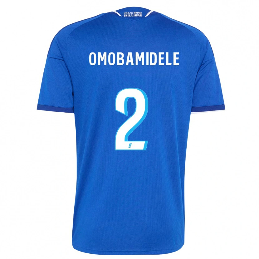 Danxen Kobiety Andrew Omobamidele #2 Królewski Niebieski Biały Domowa Koszulka 2026/27 Koszulki Klubowe