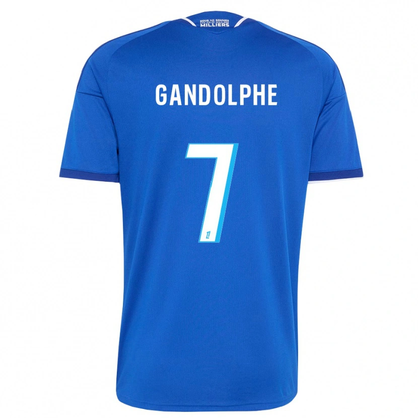 Danxen Kobiety Adrien Gandolphe #7 Królewski Niebieski Biały Domowa Koszulka 2026/27 Koszulki Klubowe