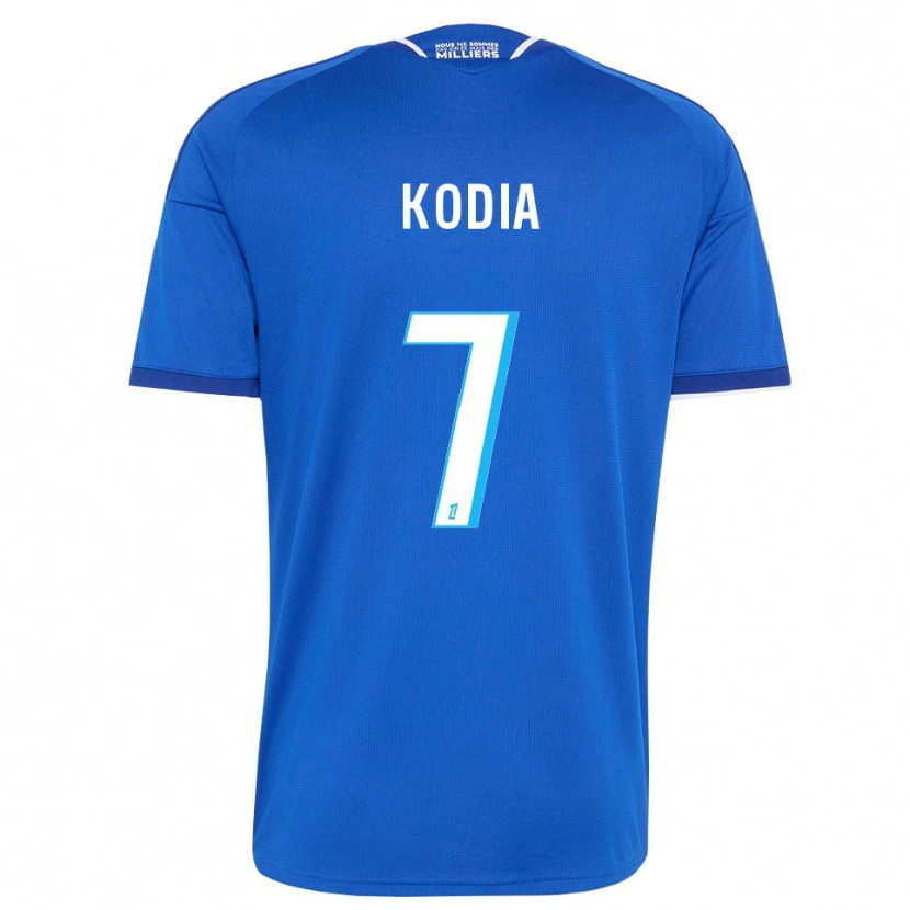 Danxen Kobiety Ghianny Kodia #7 Królewski Niebieski Biały Domowa Koszulka 2026/27 Koszulki Klubowe