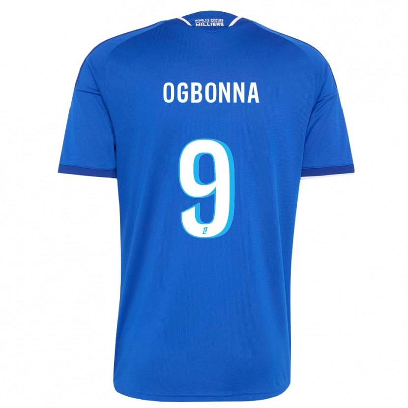 Danxen Kobiety Stanley Ogbonna #9 Królewski Niebieski Biały Domowa Koszulka 2026/27 Koszulki Klubowe