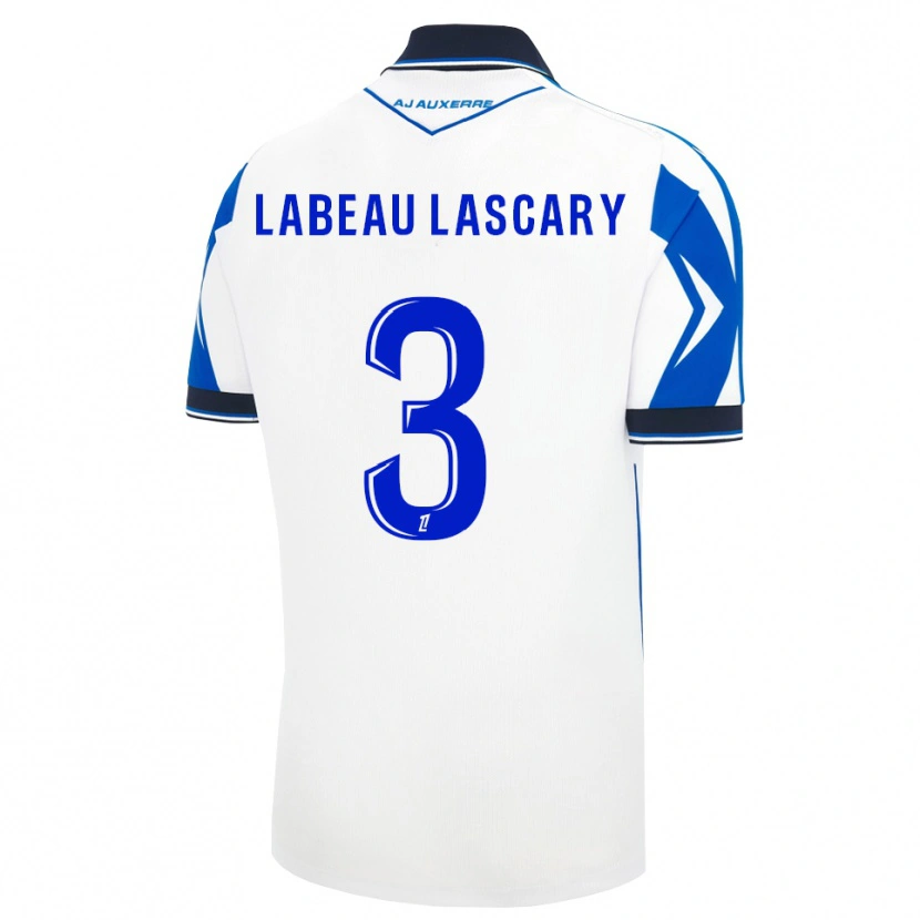Danxen Kobiety Rémy Labeau Lascary #3 Czarny Biały Niebieski Domowa Koszulka 2026/27 Koszulki Klubowe