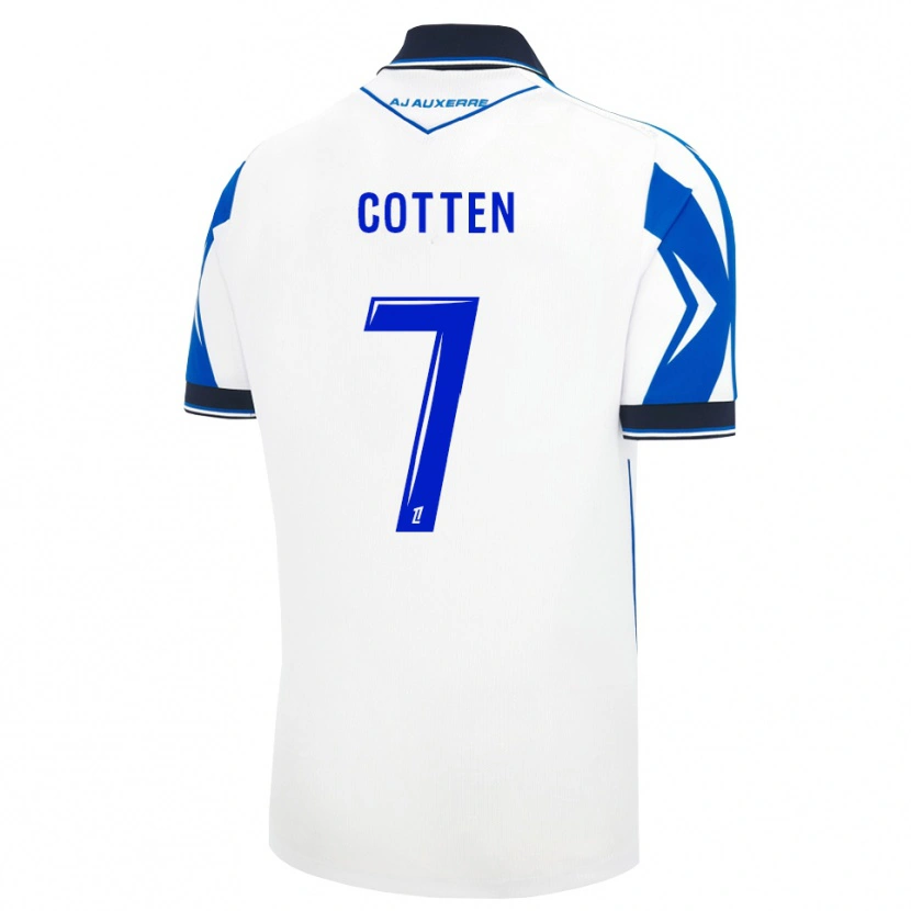 Danxen Kobiety Kenzo Cotten #7 Czarny Biały Niebieski Domowa Koszulka 2026/27 Koszulki Klubowe