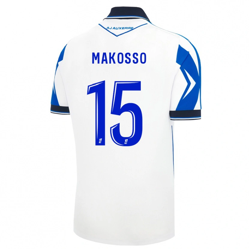 Danxen Kobiety Christ Makosso #15 Czarny Biały Niebieski Domowa Koszulka 2026/27 Koszulki Klubowe
