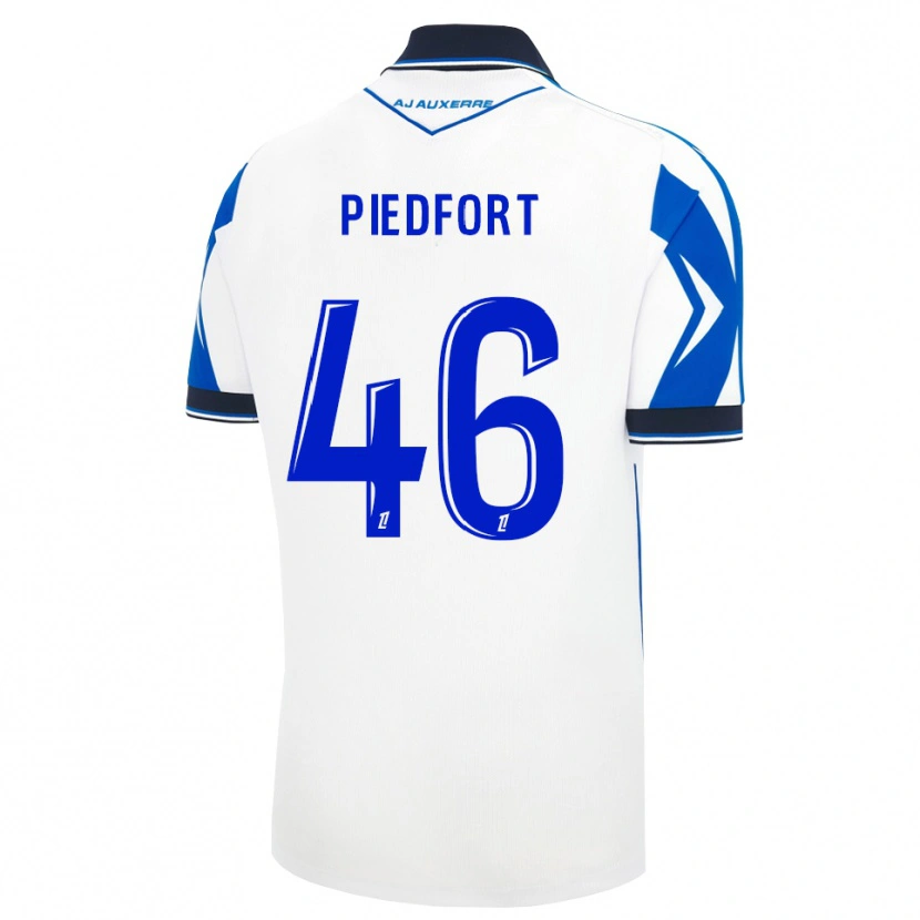 Danxen Kobiety Arthur Piedfort #46 Czarny Biały Niebieski Domowa Koszulka 2026/27 Koszulki Klubowe