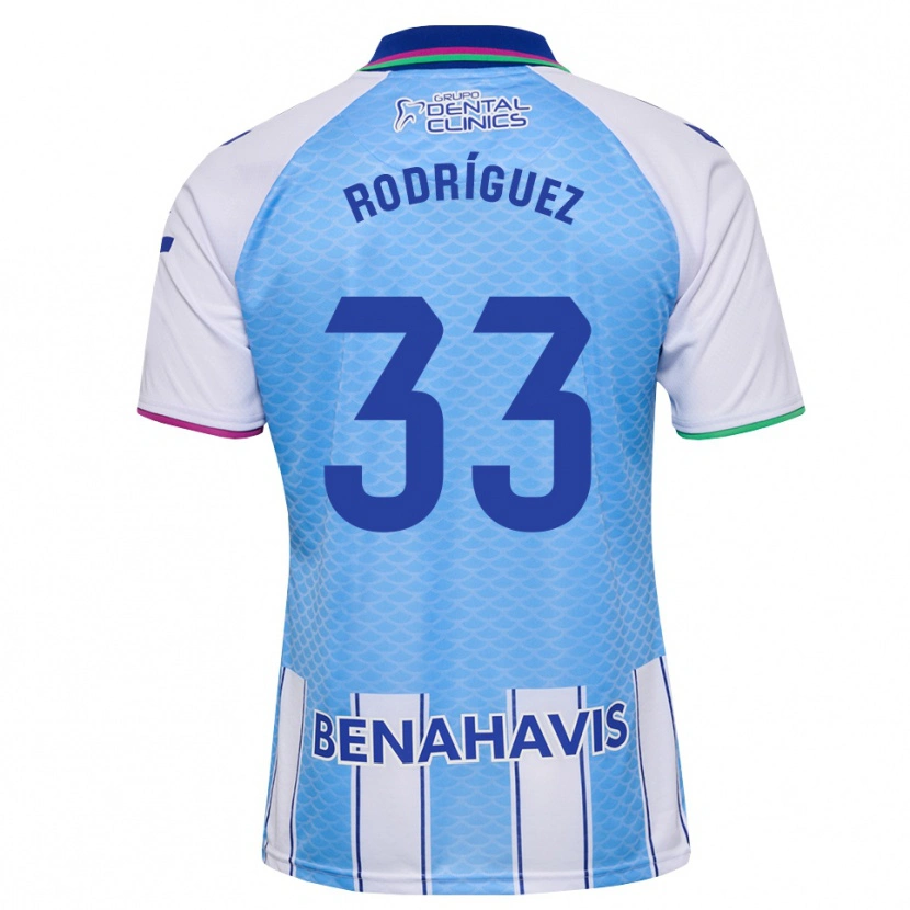 Danxen Kobiety Alfonso Rodríguez #33 Głęboki Błękitny Biały Domowa Koszulka 2026/27 Koszulki Klubowe