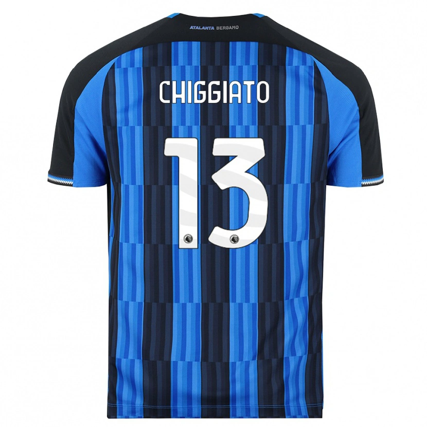 Danxen Kobiety Gabriele Chiggiato #13 Niebieski Czarny Czerwony Domowa Koszulka 2026/27 Koszulki Klubowe