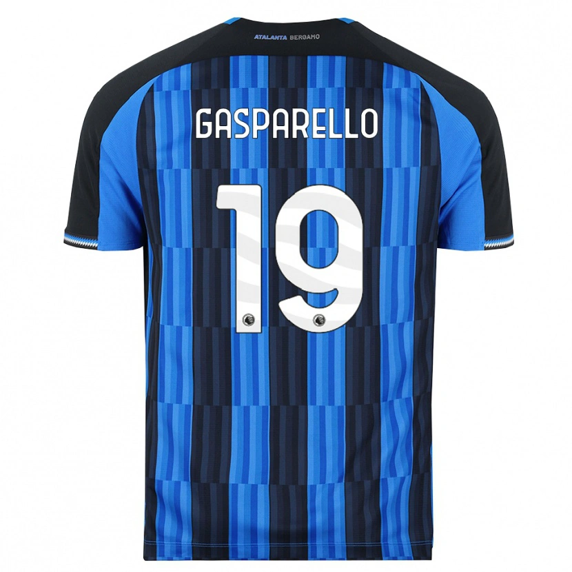 Danxen Kobiety Francesco Gasparello #19 Niebieski Czarny Czerwony Domowa Koszulka 2026/27 Koszulki Klubowe