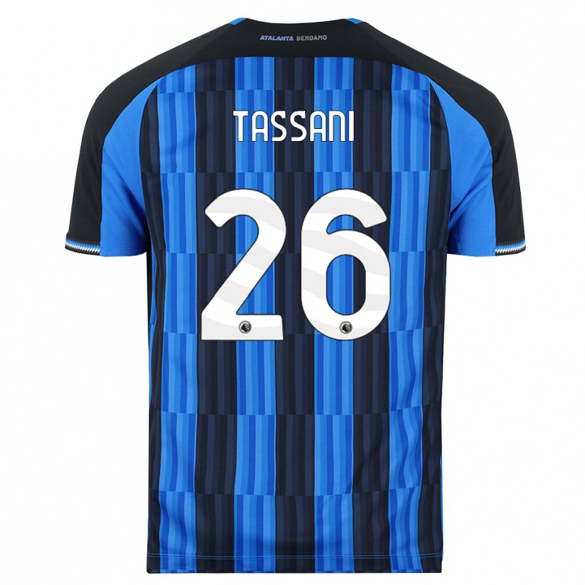 Danxen Kobiety Alessandro Tassani #26 Niebieski Czarny Czerwony Domowa Koszulka 2026/27 Koszulki Klubowe