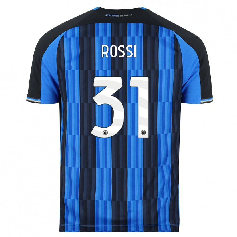 Danxen Kobiety Francesco Rossi #31 Niebieski Czarny Czerwony Domowa Koszulka 2026/27 Koszulki Klubowe