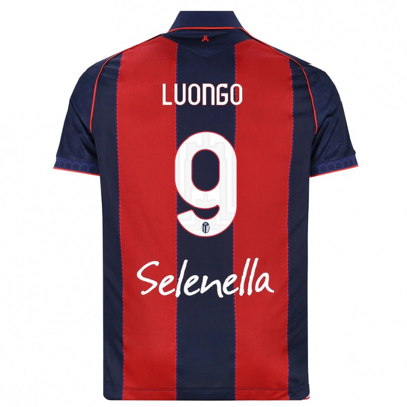 Danxen Kobiety Francesco Luongo #9 Królewski Niebieski Czerwony Biały Domowa Koszulka 2026/27 Koszulki Klubowe