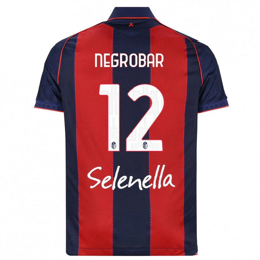 Danxen Kobiety Lucas Negrobar #12 Królewski Niebieski Czerwony Biały Domowa Koszulka 2026/27 Koszulki Klubowe