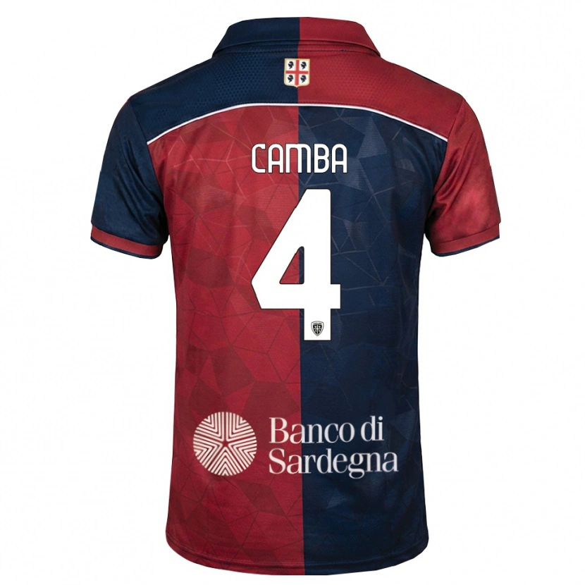 Danxen Kobiety Daniele Camba #4 Bordowy Królewski Niebieski Domowa Koszulka 2026/27 Koszulki Klubowe