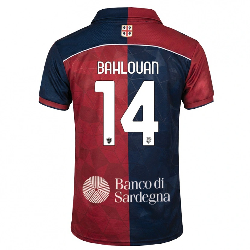 Danxen Kobiety Amine Bahlouan #14 Bordowy Królewski Niebieski Domowa Koszulka 2026/27 Koszulki Klubowe