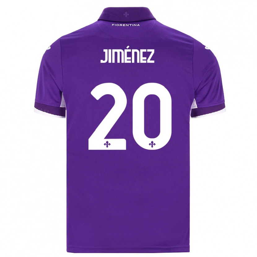Danxen Kobiety Álex Jiménez #20 Fioletowy Biały Różowy Domowa Koszulka 2026/27 Koszulki Klubowe