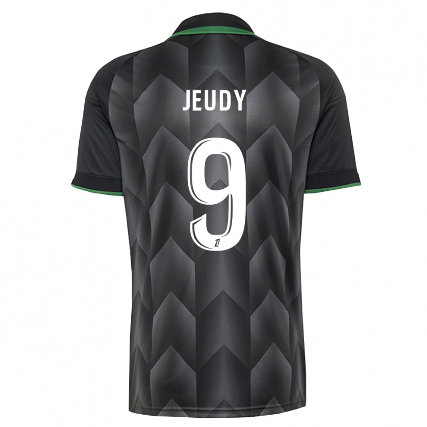 Danxen Kobiety Sherly Jeudy #9 Biały Czarny Zielony Wyjazdowa Koszulka 2026/27 Koszulki Klubowe