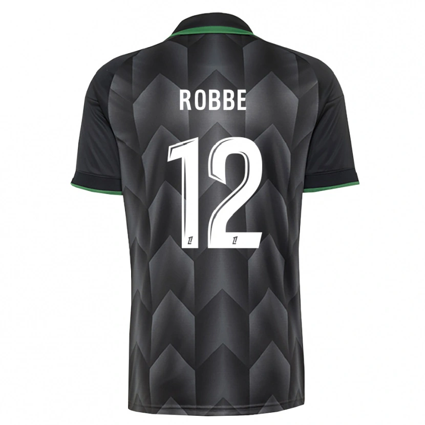 Danxen Kobiety Lucas Robbe #12 Biały Czarny Zielony Wyjazdowa Koszulka 2026/27 Koszulki Klubowe