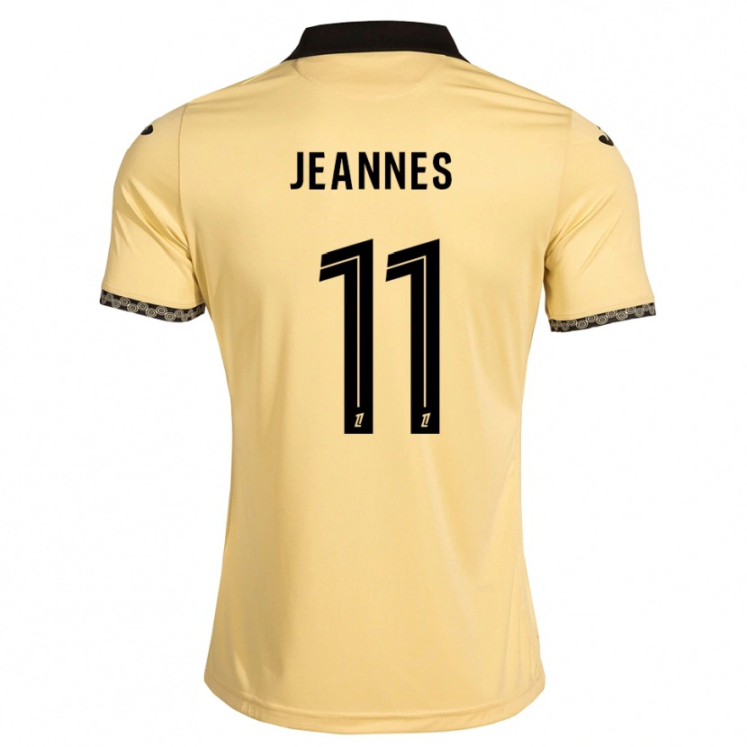 Danxen Kobiety Justine Jeannes #11 Navajowhite Czarny Wyjazdowa Koszulka 2026/27 Koszulki Klubowe