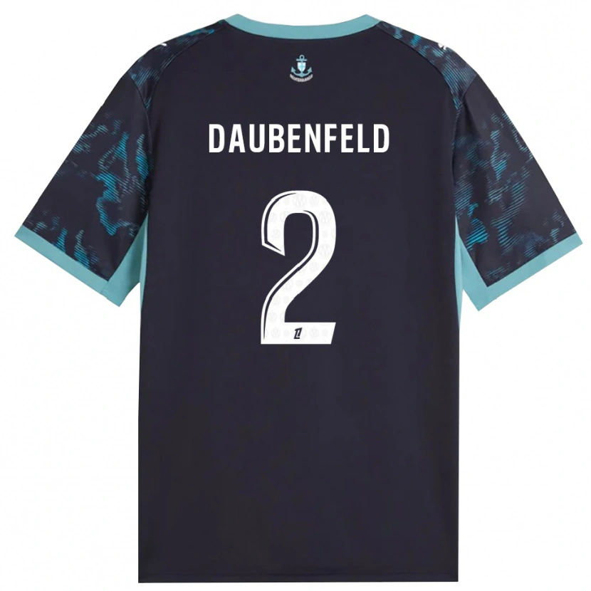 Danxen Kobiety Lucas Daubenfeld #2 Blado Turkusowy Biały Czarny Wyjazdowa Koszulka 2026/27 Koszulki Klubowe