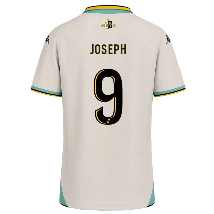 Danxen Kobiety Amélie Joseph #9 Kwiatowa Biel Czarny Wyjazdowa Koszulka 2026/27 Koszulki Klubowe