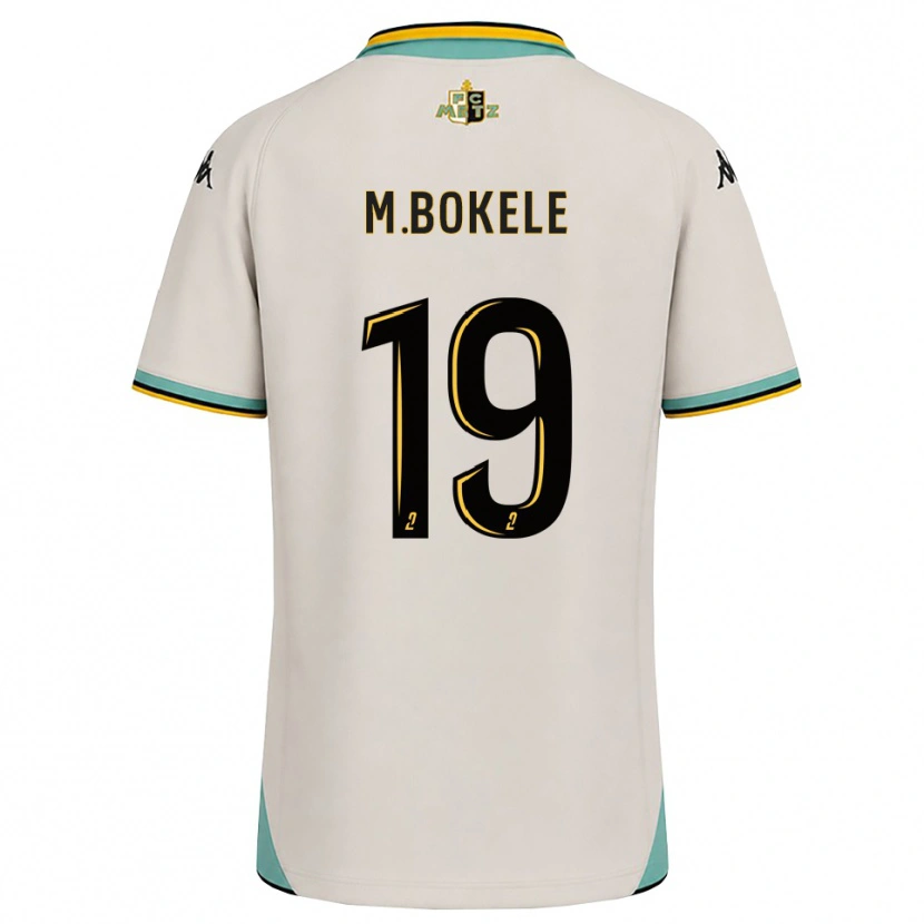 Danxen Kobiety Morgan Bokele #19 Kwiatowa Biel Czarny Wyjazdowa Koszulka 2026/27 Koszulki Klubowe
