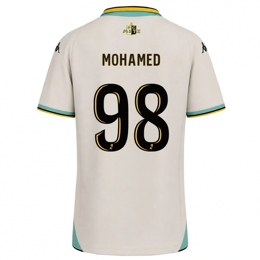 Danxen Kobiety Idris Mohamed #98 Kwiatowa Biel Czarny Wyjazdowa Koszulka 2026/27 Koszulki Klubowe