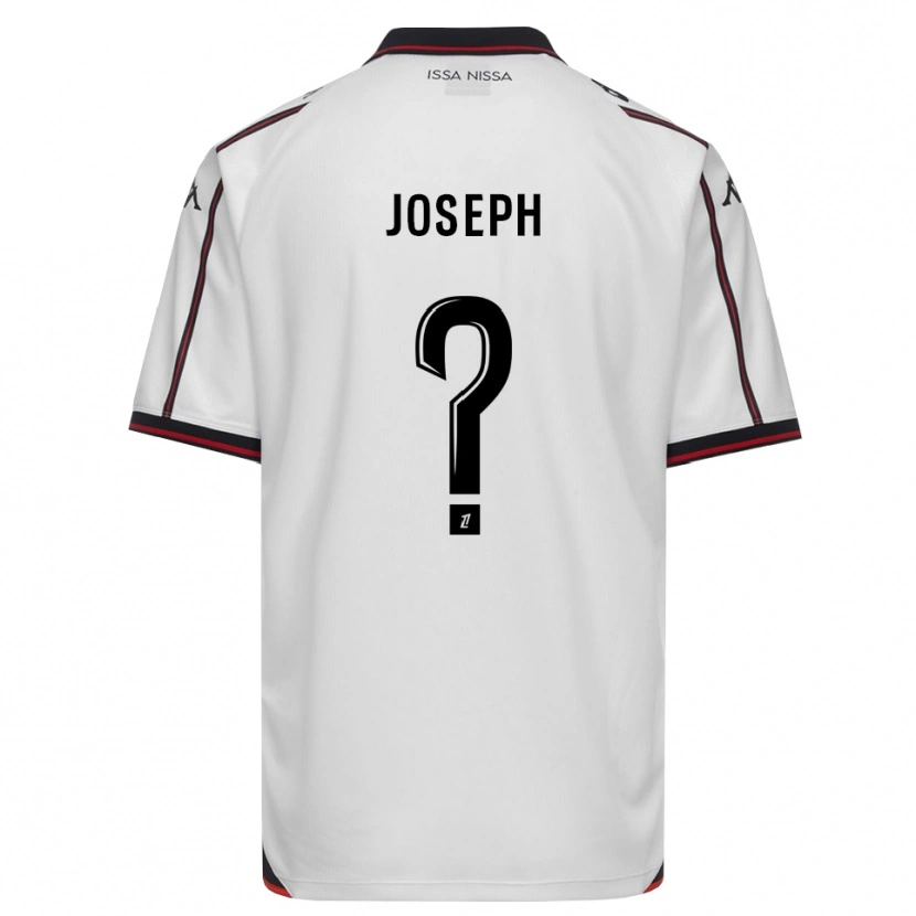 Danxen Kobiety Sylvio Joseph #0 Czarny Biały Wyjazdowa Koszulka 2026/27 Koszulki Klubowe