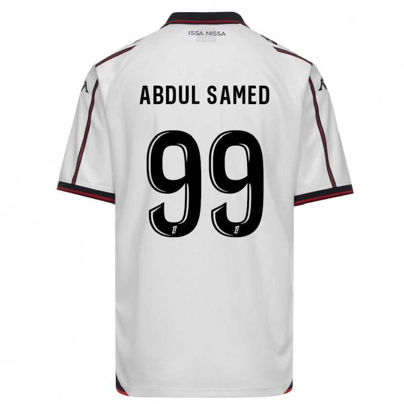 Danxen Kobiety Salis Abdul Samed #99 Czarny Biały Wyjazdowa Koszulka 2026/27 Koszulki Klubowe