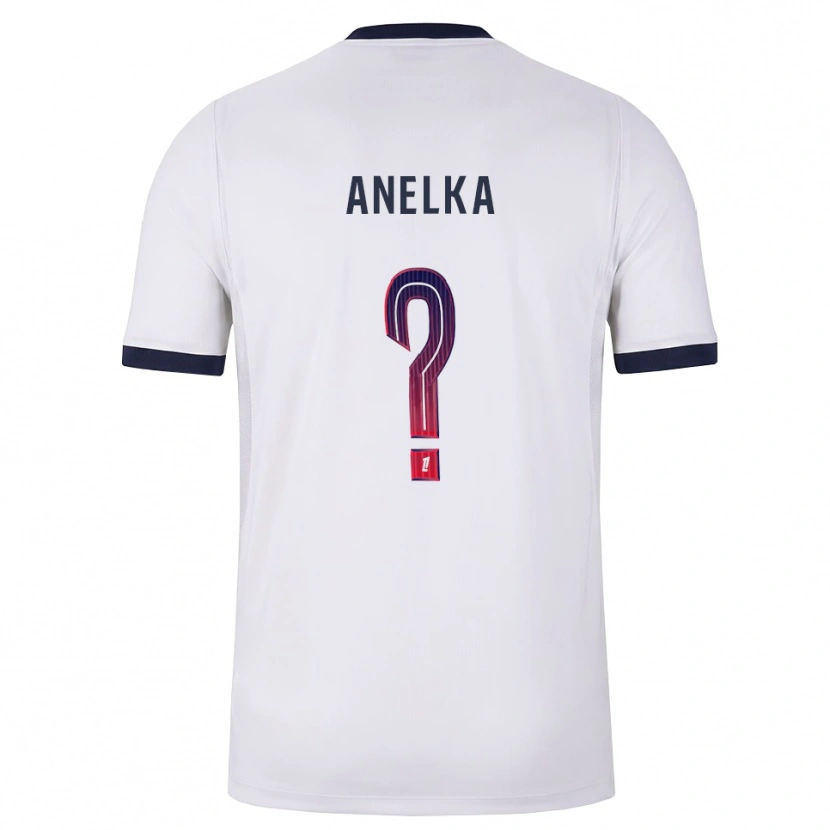 Danxen Kobiety Kaïs Anelka #0 Biały Czarny Czerwony Wyjazdowa Koszulka 2026/27 Koszulki Klubowe