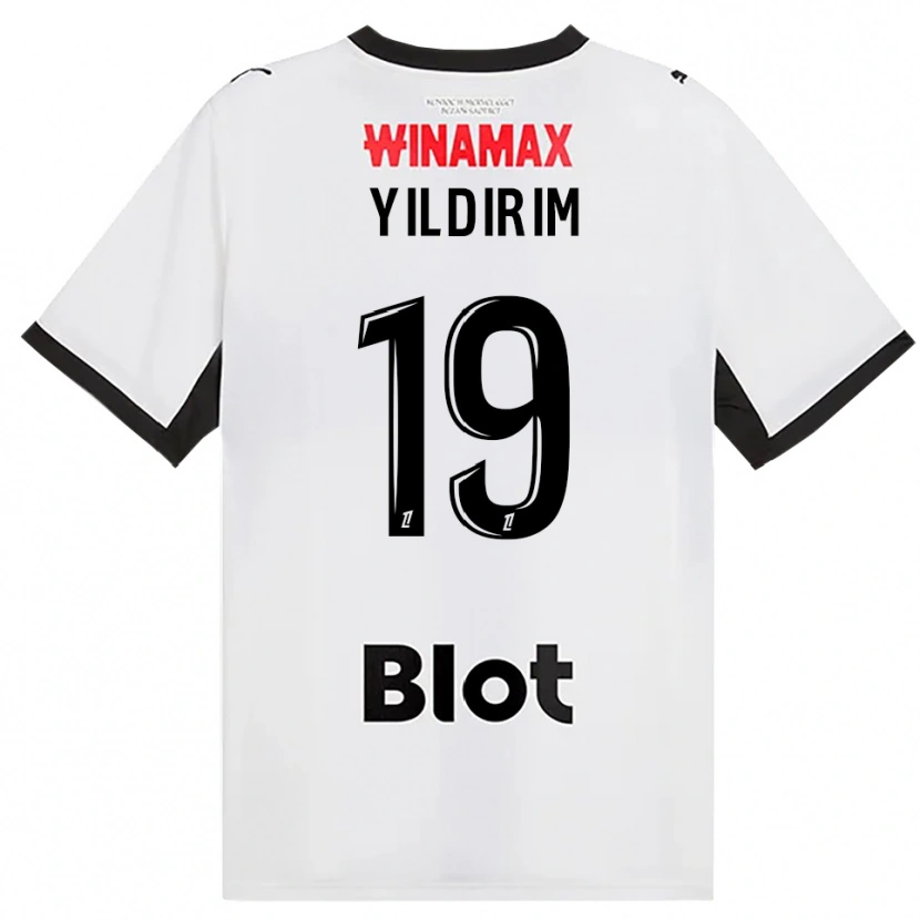 Danxen Kobiety Bertuğ Yıldırım #19 Czarny Biały Czerwony Wyjazdowa Koszulka 2026/27 Koszulki Klubowe