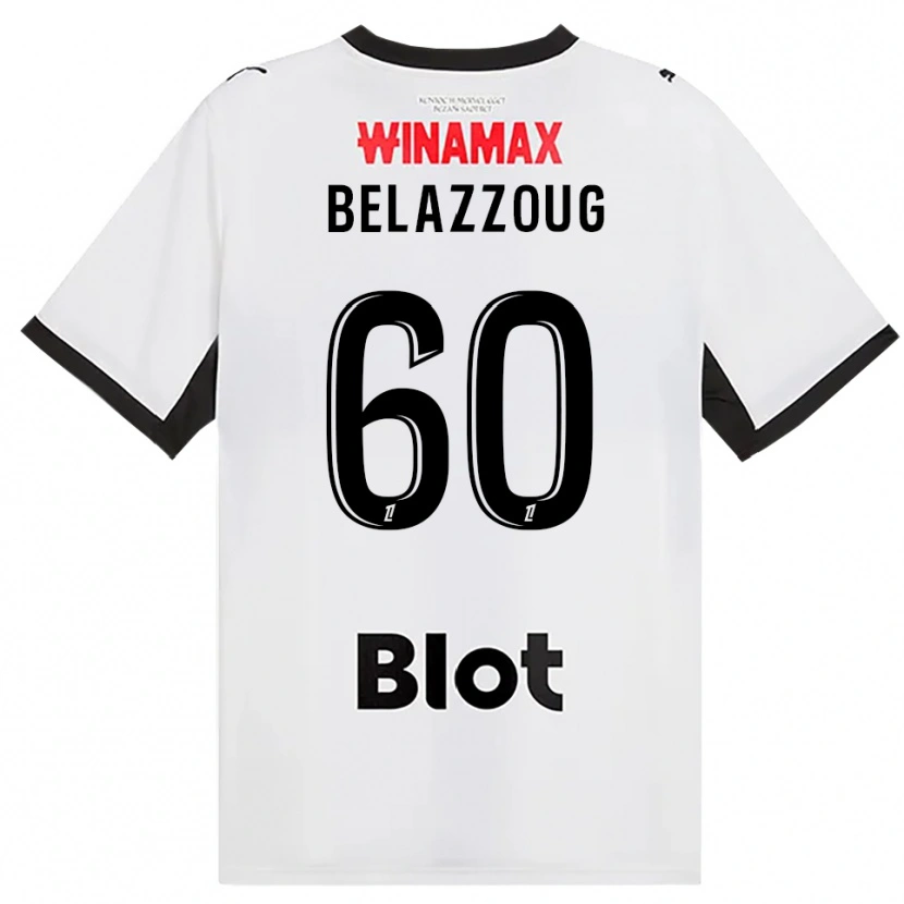 Danxen Kobiety Kilian Belazzoug #60 Czarny Biały Czerwony Wyjazdowa Koszulka 2026/27 Koszulki Klubowe