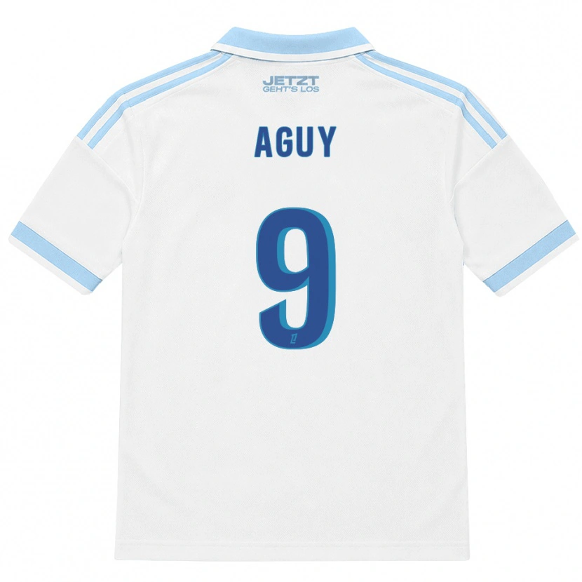Danxen Kobiety David Aguy #9 Jasny Błękit Biały Czerwony Wyjazdowa Koszulka 2026/27 Koszulki Klubowe