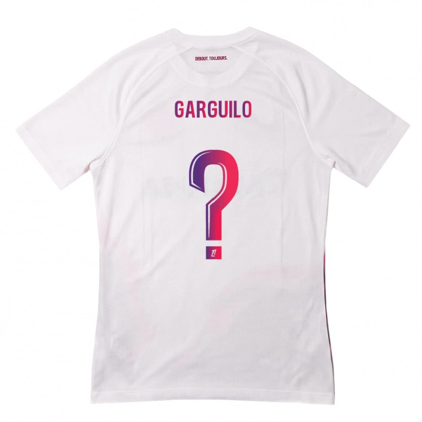 Danxen Kobiety Leny Garguilo #0 Biały Różowy Fioletowy Wyjazdowa Koszulka 2026/27 Koszulki Klubowe