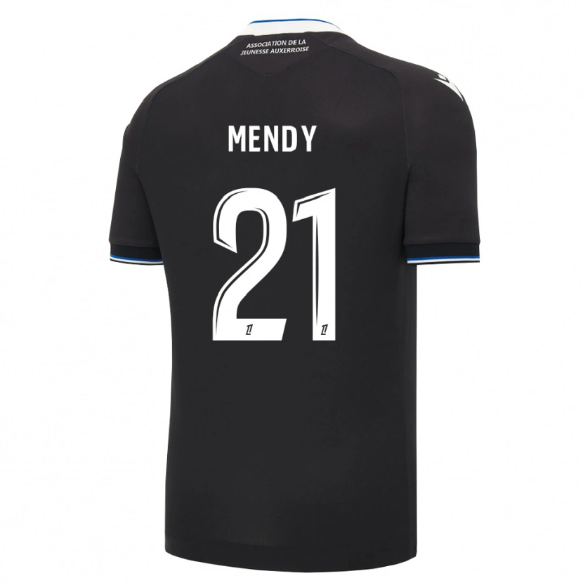 Danxen Kobiety Tony Mendy #21 Czarny Niebieski Biały Wyjazdowa Koszulka 2026/27 Koszulki Klubowe